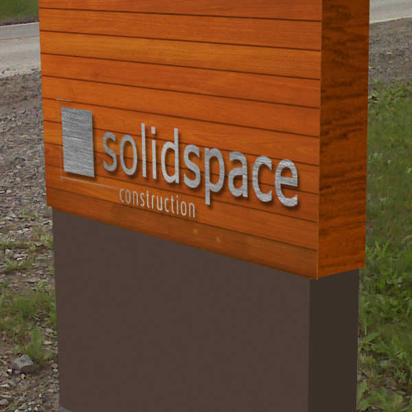 Solid Space Construction sign